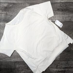 Stylus Crew Nech Short Sleeve Top Size S